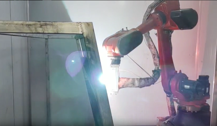 borunte robot used for heat spraying borunte robot used for heat spraying